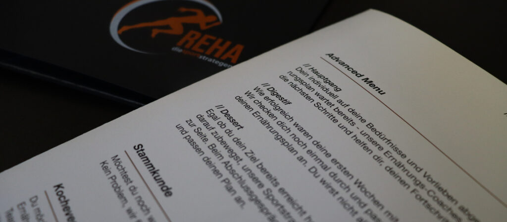 Individuelle Ernährungsberatung mit Sven-Gerrit Franke in der REHA-diesportstrategen.
