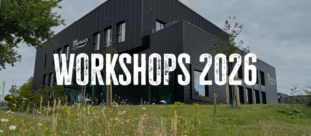 Workshops spielen bei uns im #STARTblock auch im zweiten Halbjahr 2026 wieder eine große Rolle!
